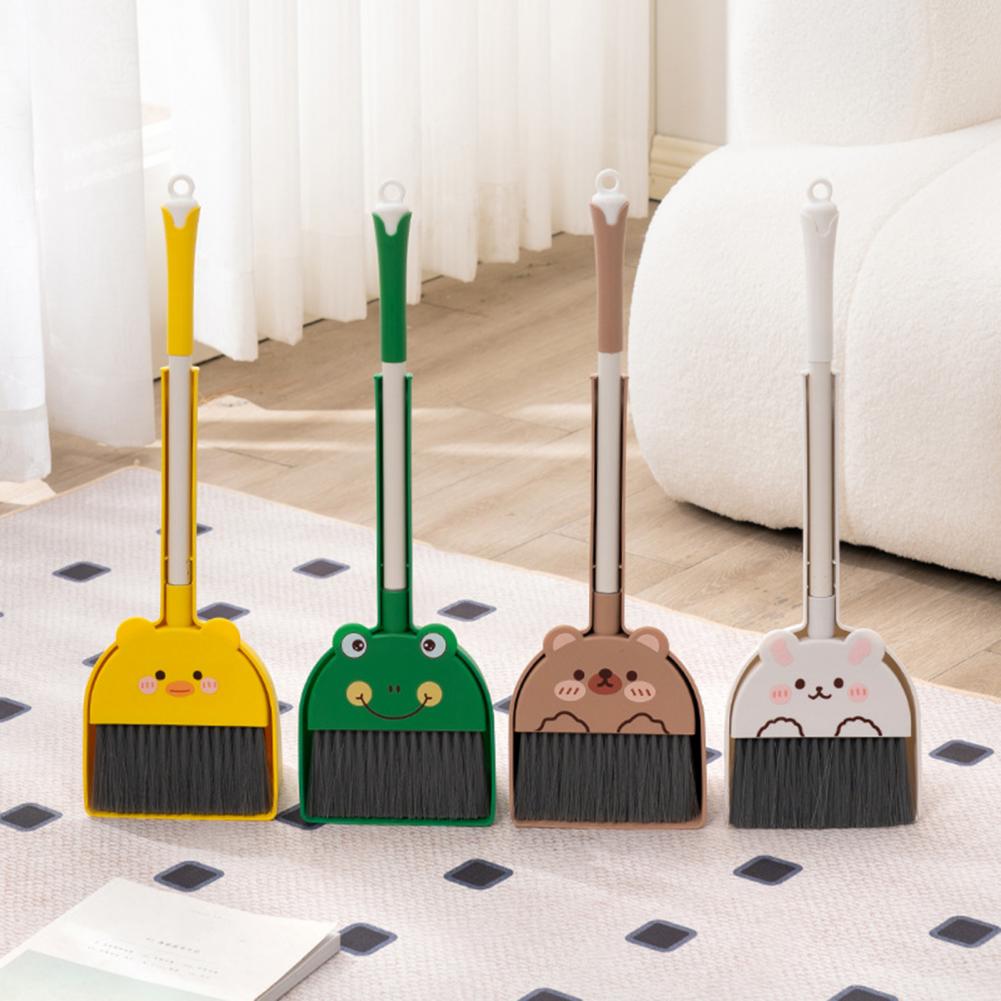 Kids Outdoor Broom - Juego de escoba y recogedor para