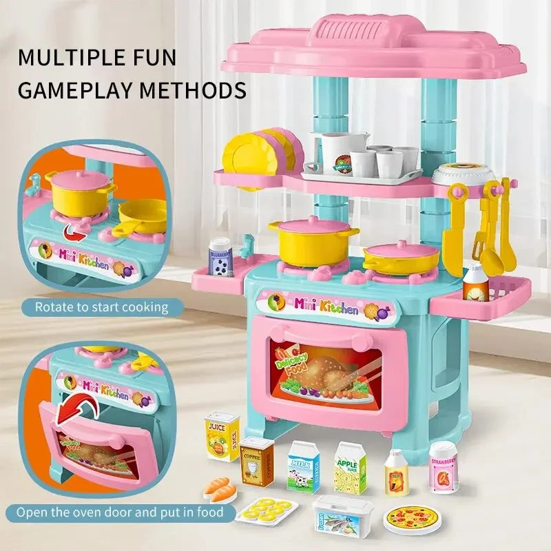 Mini Juego de Cocina de Juguet - Kids Outdoor Kitchen Accessories reseña y precio