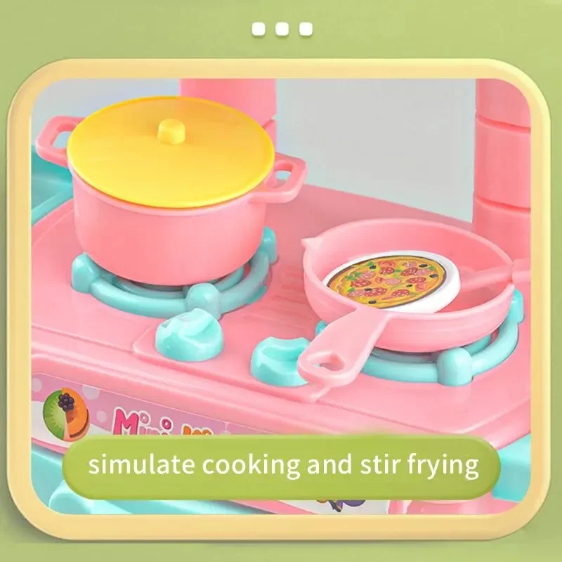 Mini Juego de Cocina de Juguet - Kids Outdoor Kitchen Accessories reseña y precio