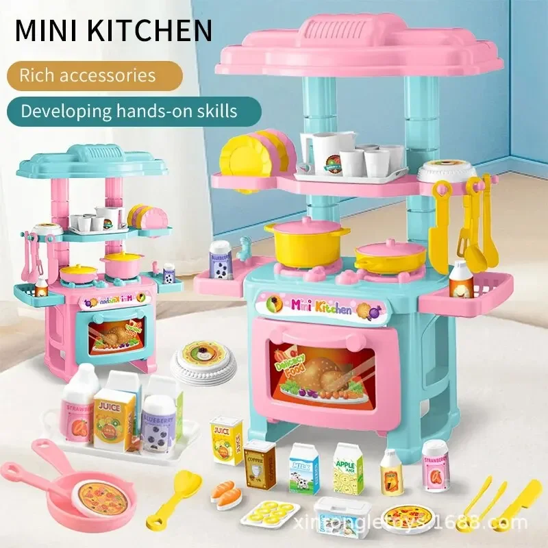 Mini Juego de Cocina de Juguet - Kids Outdoor Kitchen Accessories reseña y precio