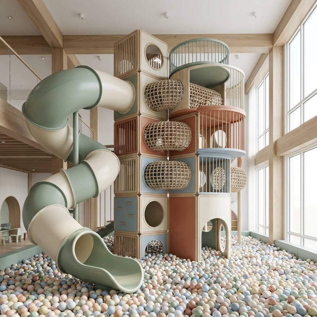 Parque Infantil Interior Minim - Kids Outdoor Climbing Frame reseña y precio