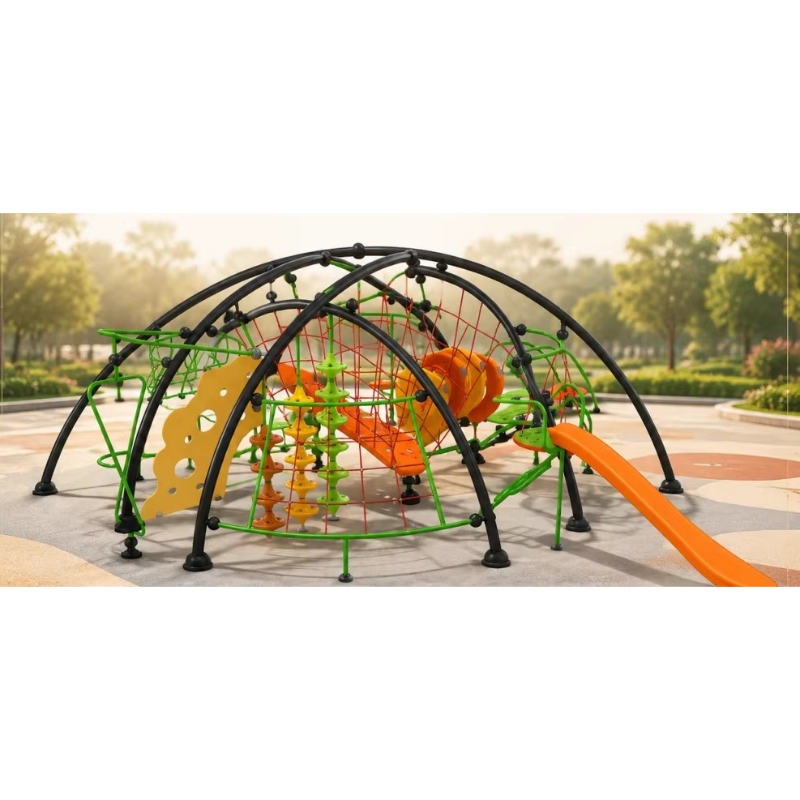 Estructura de escalada, cúpula - Kids Outdoor Climbing Frame reseña y precio