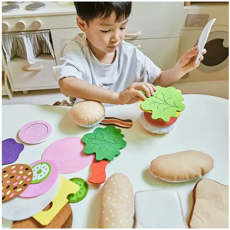 Juego de sándwiches y hamburgu - Kids Outdoor Kitchen Accessories reseña y precio