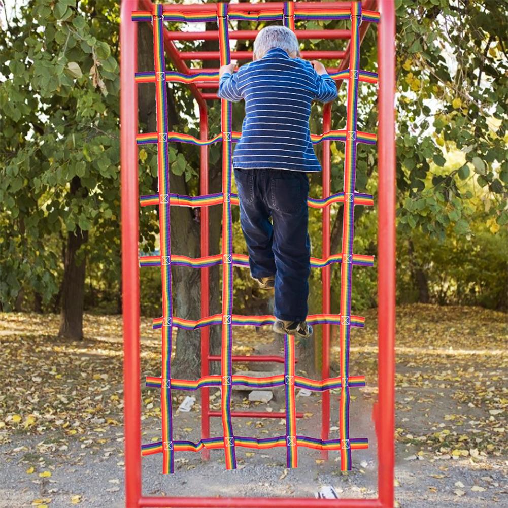 Red para gatear, Red de carga  - Kids Outdoor Climbing Frame reseña y precio